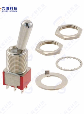 100DP1T8B13M1QEH 《SWITCH TOGGLE DPDT 5A 120V》