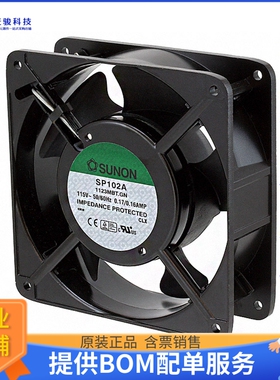 AC风扇SP102A-1123MBT.GN【FAN AXIAL 119X38.5MM 115VAC TERM】