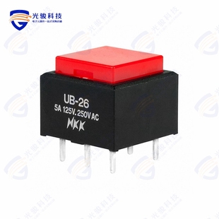 UB26SKW03N-C 《SWITCH PUSHBUTTON DPDT 5A 125V》
