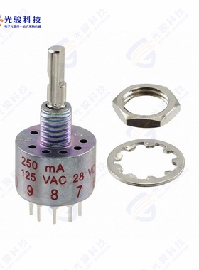 MA04L1NCQD 《SWITCH ROTARY 4POS 250MA 125V》