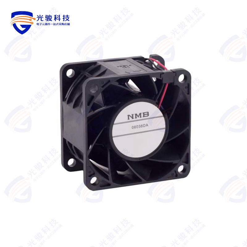 06038DA-12S-EA-D0《FAN 12VDC 60X38MM 2WR》