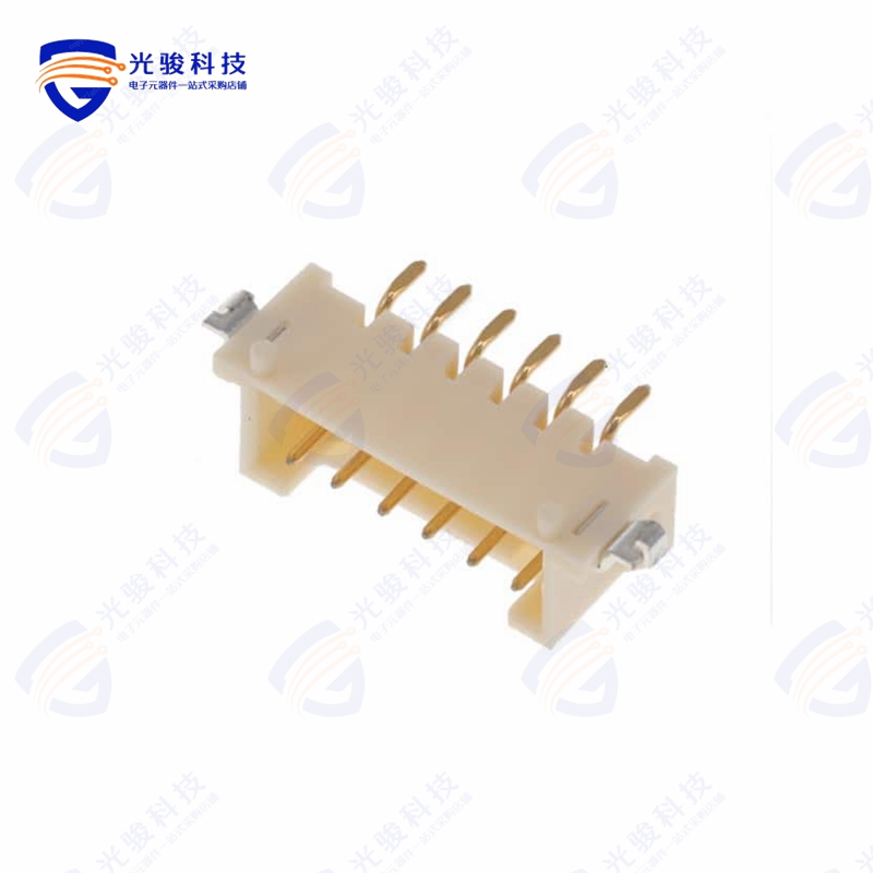 DF3E-6P-2H(54)《CONN HEADER SMD R/A 6POS 2MM》
