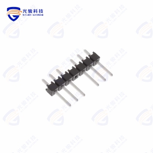 2.54MM 107 004 HEADER CONN TSW VERT 7POS