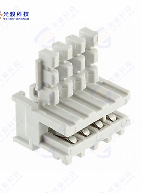 2-284932-4《CONN RCPT 4POS IDC 22-24AWG TIN》
