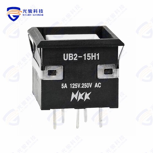 UB215KKW015D 《SWITCH PUSHBUTTON SPDT 5A 125V》