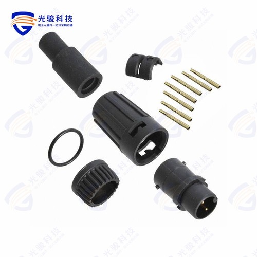 6280-7SG-519《CONN PLUG FMALE 7POS GOLD CRIMP》