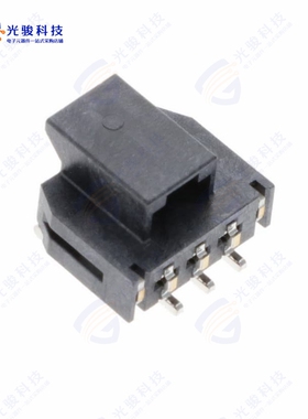 1054301103《CONN HEADER SMD R/A 3POS 2.5MM》
