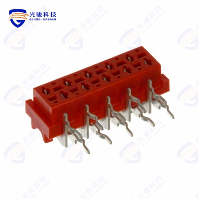 8-215460-0《CONN RCPT 10POS 0.1 TIN PCB R/A》