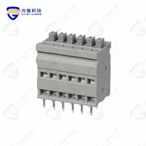 TBL009V-254-06GY-2GY《TERMINAL BLOCK, SCREWLESS, 2.54,》
