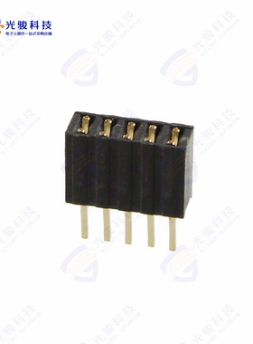 M52-5000545《CONN RCPT 5POS 0.05 GOLD PCB》