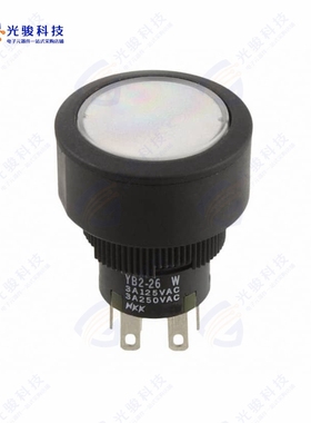 YB226CWCKW01-5D-JS 《SWITCH PUSHBUTTON DPDT 3A 125V》
