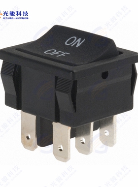 D201J12S215DQA 《SWITCH ROCKER DPDT 4A 125V》