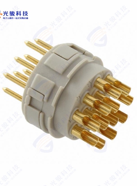 1596856《CONN MALE INSERT 12P SOLDER CUP》