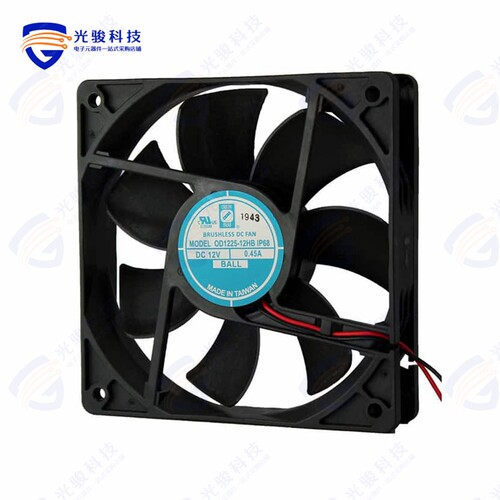 OD1225-48HBIP68《48VDC 120X120X25MM IP68》