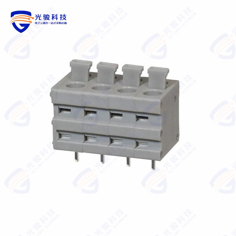 TBL009V-500-04GY-2GY《TERMINAL BLOCK, SCREWLESS, 5.00,》