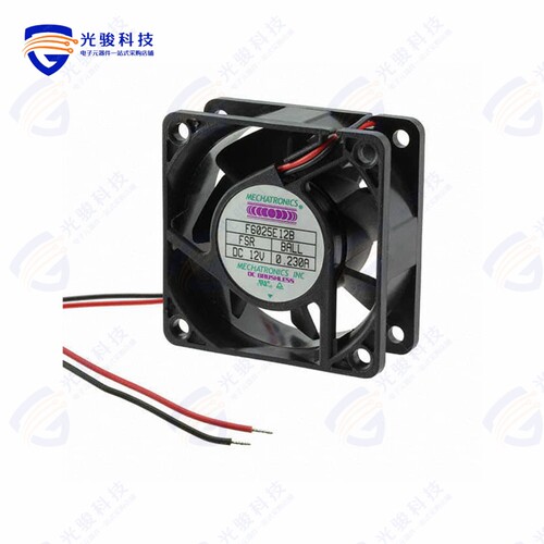 F6025H12B-FHR《FAN AXIAL 60X25MM 12VDC》