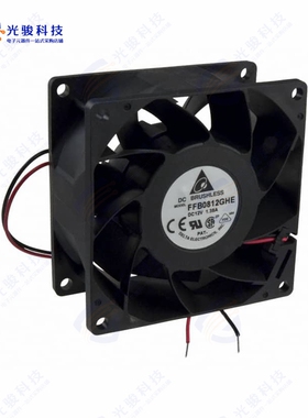 FFB0812GHE《FAN AXIAL 80X38MM 12VDC WIRE》