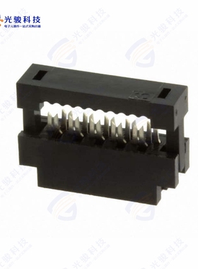 89361-110LF《CONN RCPT 10POS IDC 28AWG GOLD》