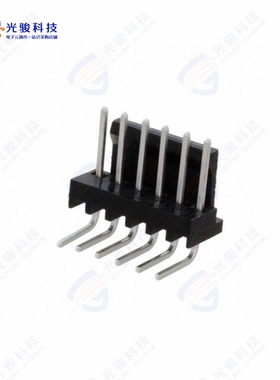 3-647630-6《CONN HEADER R/A 6POS 2.54MM》