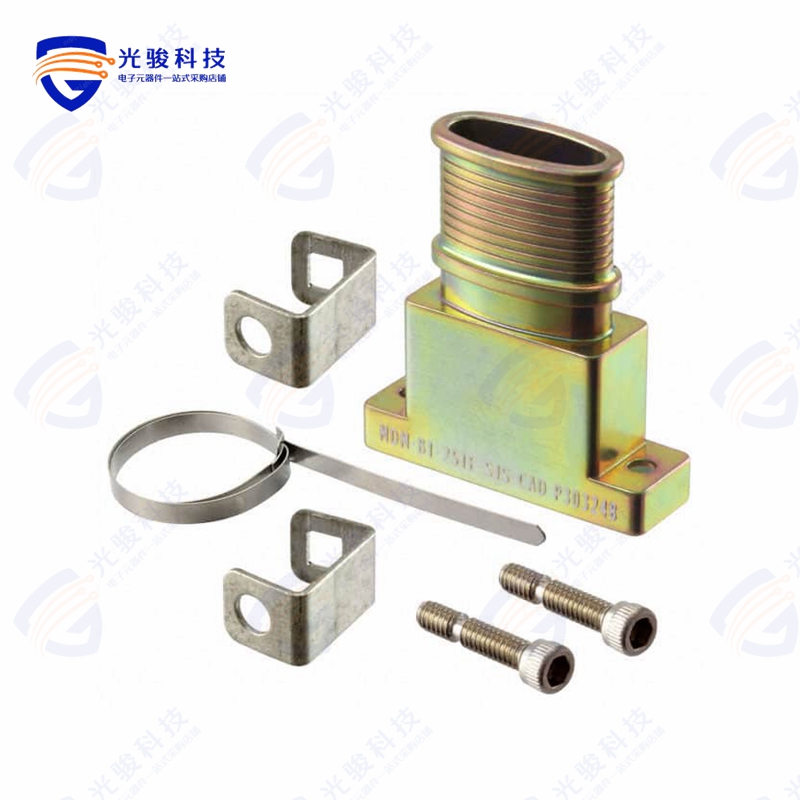 MDM-BT-25TE-SJS-CAD《CONN BACKSHELL 25POS 180DEG SHLD》