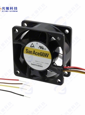 9WL0612P4S001《FAN 60X25MM 12VDC IP68 RBLS》