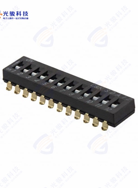 SDA12H0SBD 《SWITCH SLIDE DIP SPST 25MA 24V》