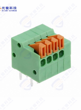 1-2834016-4《TERM BLK 4P SIDE ENT 2.54MM PCB》