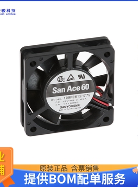 无刷直流风扇109P0612H779【FAN AXIAL 60X15MM 12VDC】