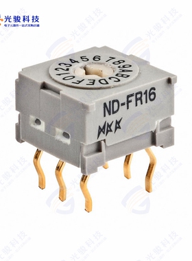 NDFR16P 《SWITCH ROTARY DIP HEX 100MA 5V》