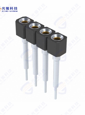 316-43-104-41-007000《CONN SOCKET 4POS 0.1 GOLD PCB》