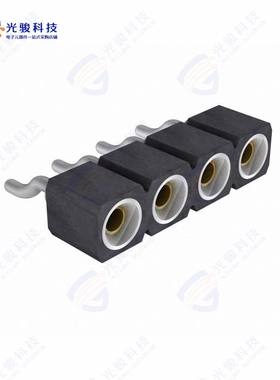 801-87-004-40-002191《CONN SOCKET 4P 0.1 GOLD SMD R/A》