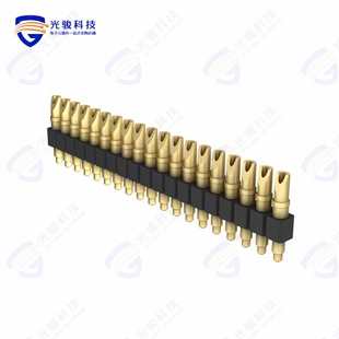 PCB 019 CONN PISTON SPRING 824 19POS SLD 001000