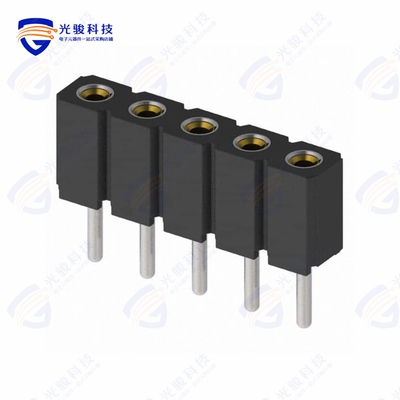 801-47-005-10-012000《CONN RCPT 5POS 0.1 GOLD PCB》