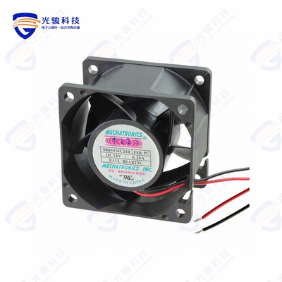 MQ6038L24B-FSR-PC《FAN AXIAL 60X38MM 24VDC WIRE》