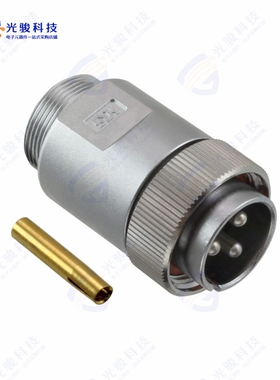 RM15WTPZ-3P(71)《CONN PLUG MALE 3P SILV SLDR CUP》