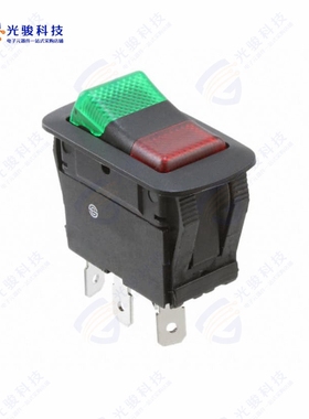 GRB260C501BBRG1 《SWITCH ROCKER SPDT 21A 14V》