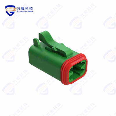AT06-4S-GRN《4-WAY PLUG, FEMALE CONNECTOR, GR》