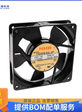 AC风扇11925PB-B3L-EP-00【FAN 119MM X 25MM 230VAC TERMINAL】