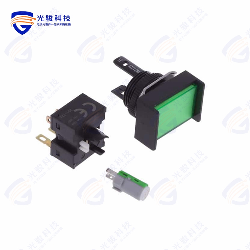 A165L-JGA-24D-1 《SWITCH PUSHBUTTON SPDT 5A 125V》