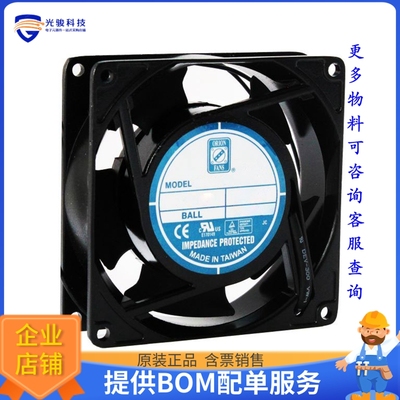 AC风扇OA92AP-22-1TB【FAN AXIAL 92X26MM 230VAC TERM】