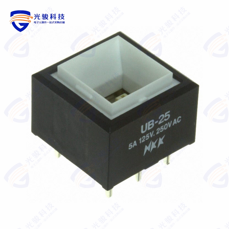 UB25SKW03N 《SWITCH PUSHBUTTON DPDT 5A 125V》