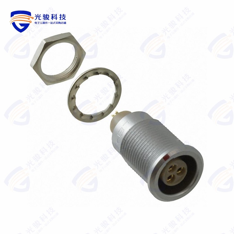 EGG.0B.303.CLL《CONN RCPT FMALE 3P GOLD SLDR CUP》