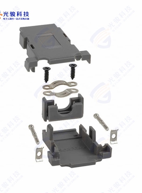 983-015-010R031《CONN BACKSHELL 15POS 180DEG GRAY》