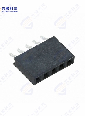 M20-7910542R《CONN RCPT 5POS 0.1 GOLD SMD R/A》