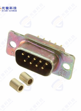 1218124-1《CONN D-SUB PLUG 9POS VERT SLDR》