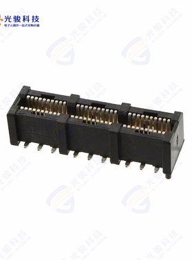 6651712-1《CONN EDGE DUAL FEMALE 6POS GOLD》