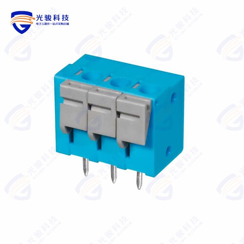 TBL004V-508-03BE-2GY《TERMINAL BLOCK, SCREWLESS, 5.08,》