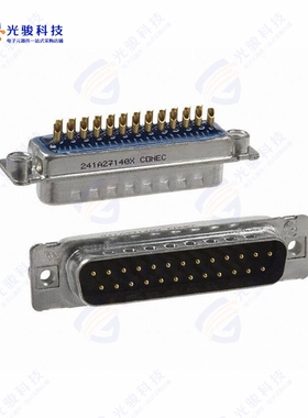 241A27140X《CONN D-SUB PLUG 25POS SLDR CUP》