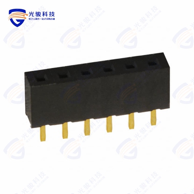 NPPN061BFCN-RC《CONN HDR 6POS 0.079 GOLD PCB》