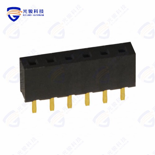 NPPN061BFCN-RC《CONN HDR 6POS 0.079 GOLD PCB》